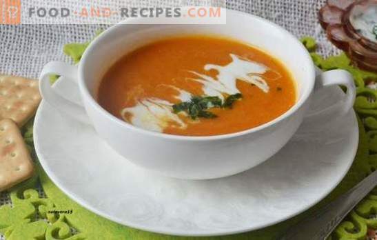 Леќа со крем за супа: за здравје и добро расположение. Рецепти на супи од леќа: вкусни, едноставни и оригинални