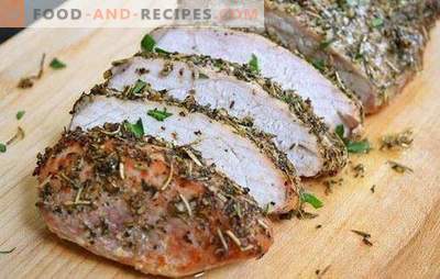 Свинско месо печено во бавен шпорет - миризливо месо. Карактеристики на свинско месо печени во multicooker и избор на најдобрите рецепти