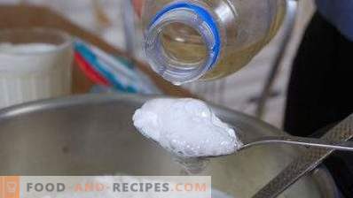 Како да го изгадите сода со оцет