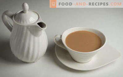 Чај со млеко: придобивките и штетата