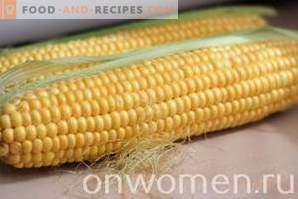 Како да се готви пченка на кората во тава