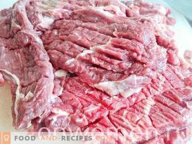 Месо на француски во говедска печка
