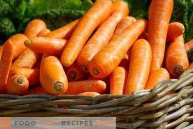 Како да складирате моркови