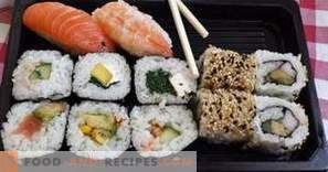 Која е разликата помеѓу суши и ролни?
