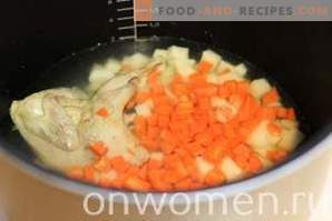 Супата за супа во бавен шпорет