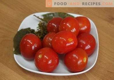 Инстант солени домати