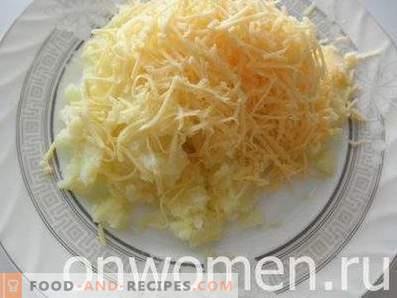 Profiteroles со компир и сирење пополнување