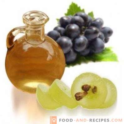 Масло од семе од грозје: својства и употреби