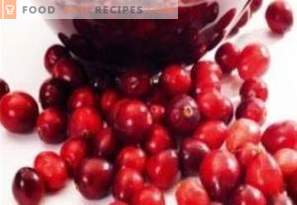 Lingonberries în sirop de iarnă