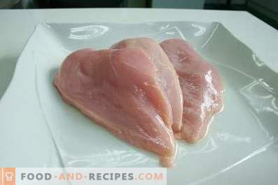 Што да се готви од пилешки гради за вечера