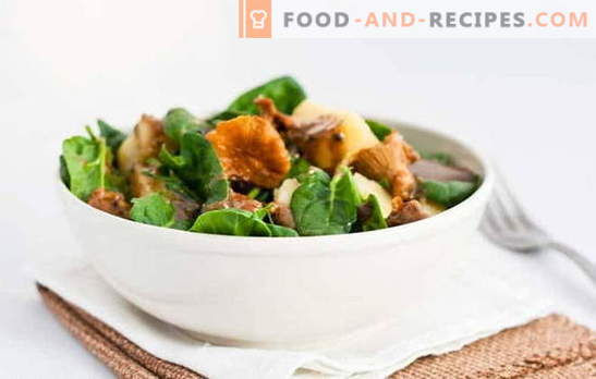 Салати со кисела печурка - само вкусно! 10 вкусни салати со кисела печурка и зеленчук, месо, сирење, конзервирана