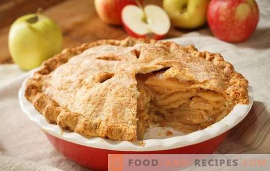 Вкусни постелни пити со јаболка, џем, зелка: како да се подготват правилно на тесно тесто. Тајната на вкусните пост-пити