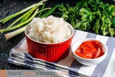 Kaip virti ryžius rulonams